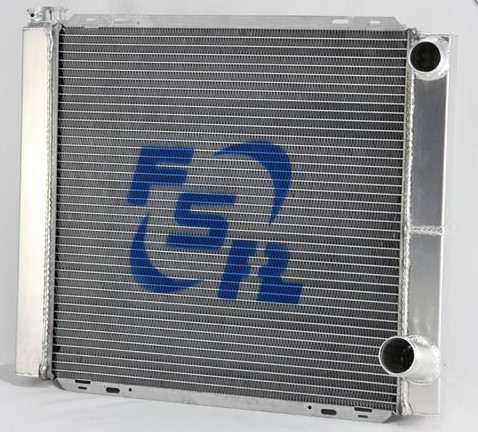 [FSR2219D2] -FSR 22" x 19" Two Row Double Pass Aluminum Radiator -2219D2