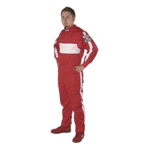 [GFR4380XXLRD] -One-Piece Triple-Layer Suit XXL Red