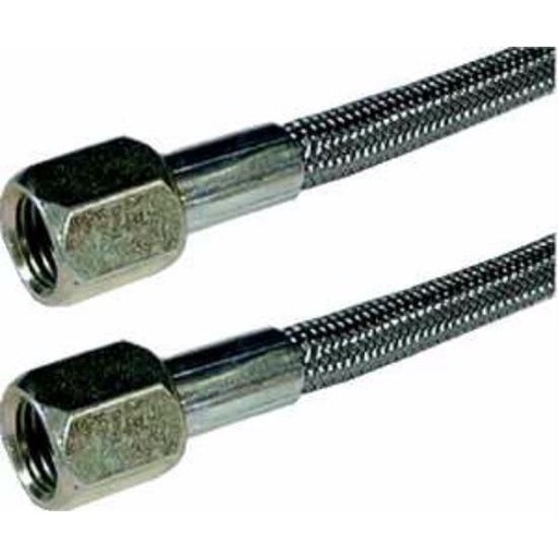 [GOO310403-375] -Goodridge 3.375" -4AN Straight x -4AN Straight Brake Line -310403-375