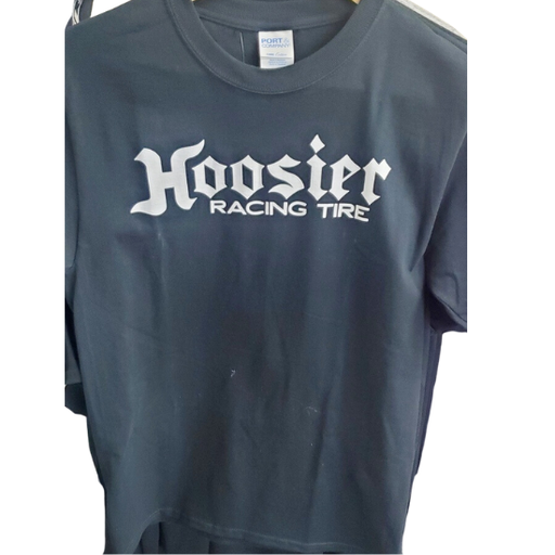 [HTA2420BT3] -Hoosier Black Tee Shirt - Medium