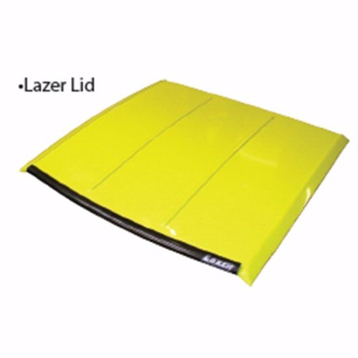 [LAZ5050] -LAZ Lazer Lid, With Carbon Fiber Cap, White - 5050