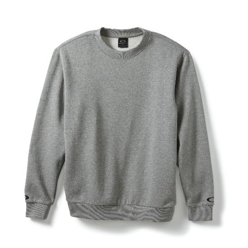 [OKM471501OCB-203-4XL] -Oakley Track Crew, Heather Gray - 471501OCB-203-4XL