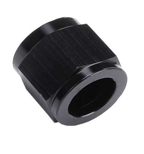 [PRF8183BLK] Tube Nut, -3 AN, Black - 8183BLK