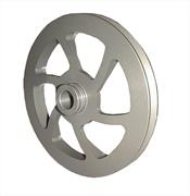 [PRPC2404] -6" Aluminum Power Steering V-Belt Pulley -2404