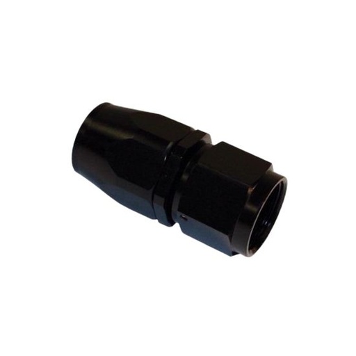 [PRF1014BLK] Aluminum Straight Reuseable Fitting, -10 - 1014BLK