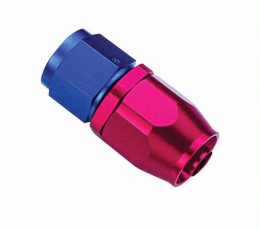[PRF1012] Aluminum Straight Reuseable Fitting, -6  - 1012
