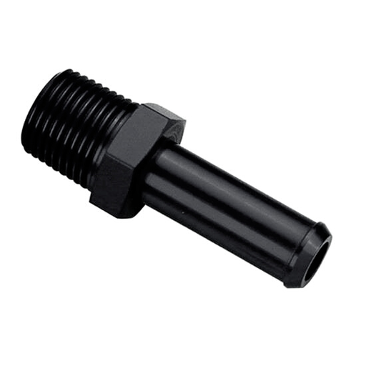 [PRF22105BLK] Barb Fitting 1/8" Pipe to 1/8" Hose Black - 22105BLK
