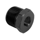 [PRF1013818BLK] NPT Bushing 3/8" Male to 1/8" Female Black - 1013818BLK
