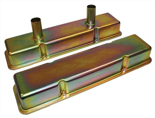 [PRPC910-17150] -PRP Small Block Chevy Short Zinc Valve Covers - 910-17150