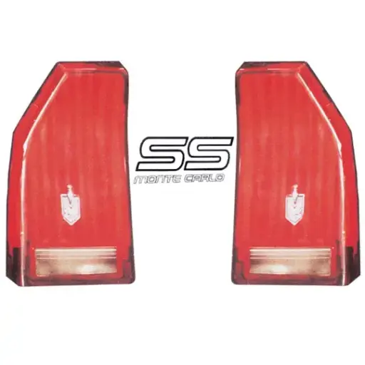 [PEB0T21] Graphics, Tail, Laminated, Chevy Monte Carlo 1983-88, Kit,  PER0T21