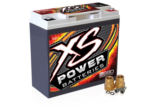 [XSPS680] AGM 12 Volt Small Racing Battery 320 Cranking Amps XSPS680